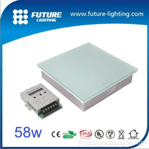 5 years warranty 12V / 24V IP67 Toughened glass led tile light